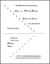 Before the Dawn piano sheet music cover Thumbnail